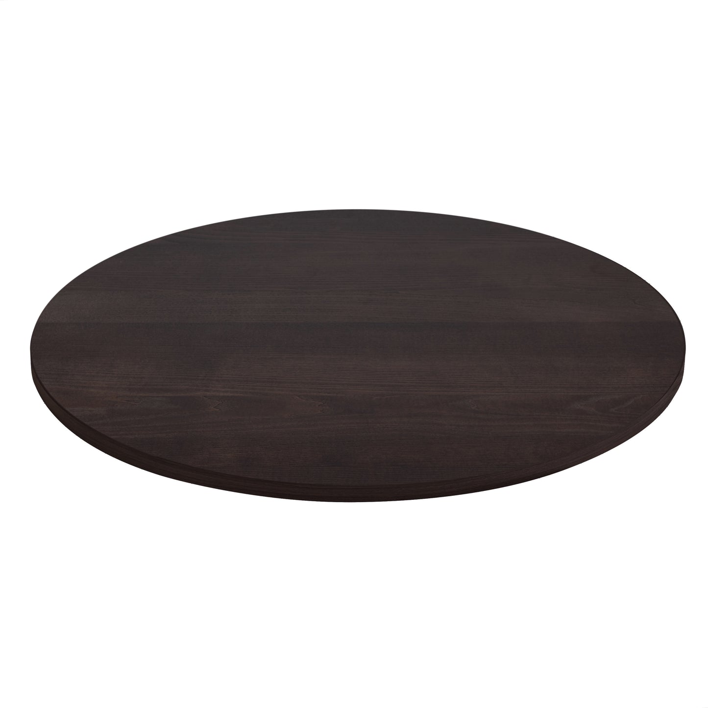 Solid Ash - Walnut Stain Restaurant Table Top - 25mm