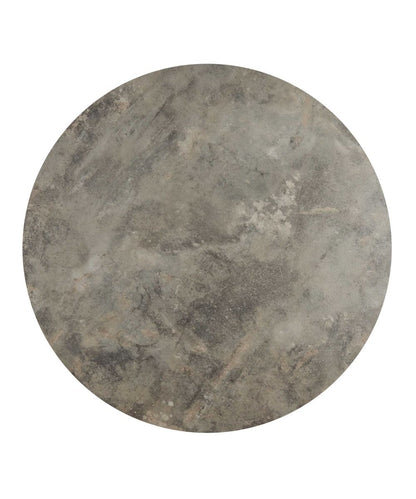 Anthracite Metal Rock effect Laminate Restaurant Table Top - 25mm