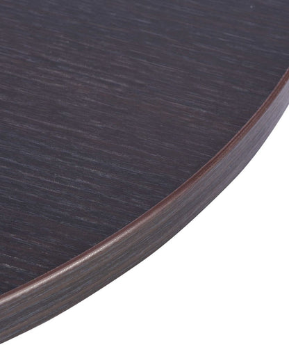 Black-Brown Laminate Restaurant Table Top - 25mm