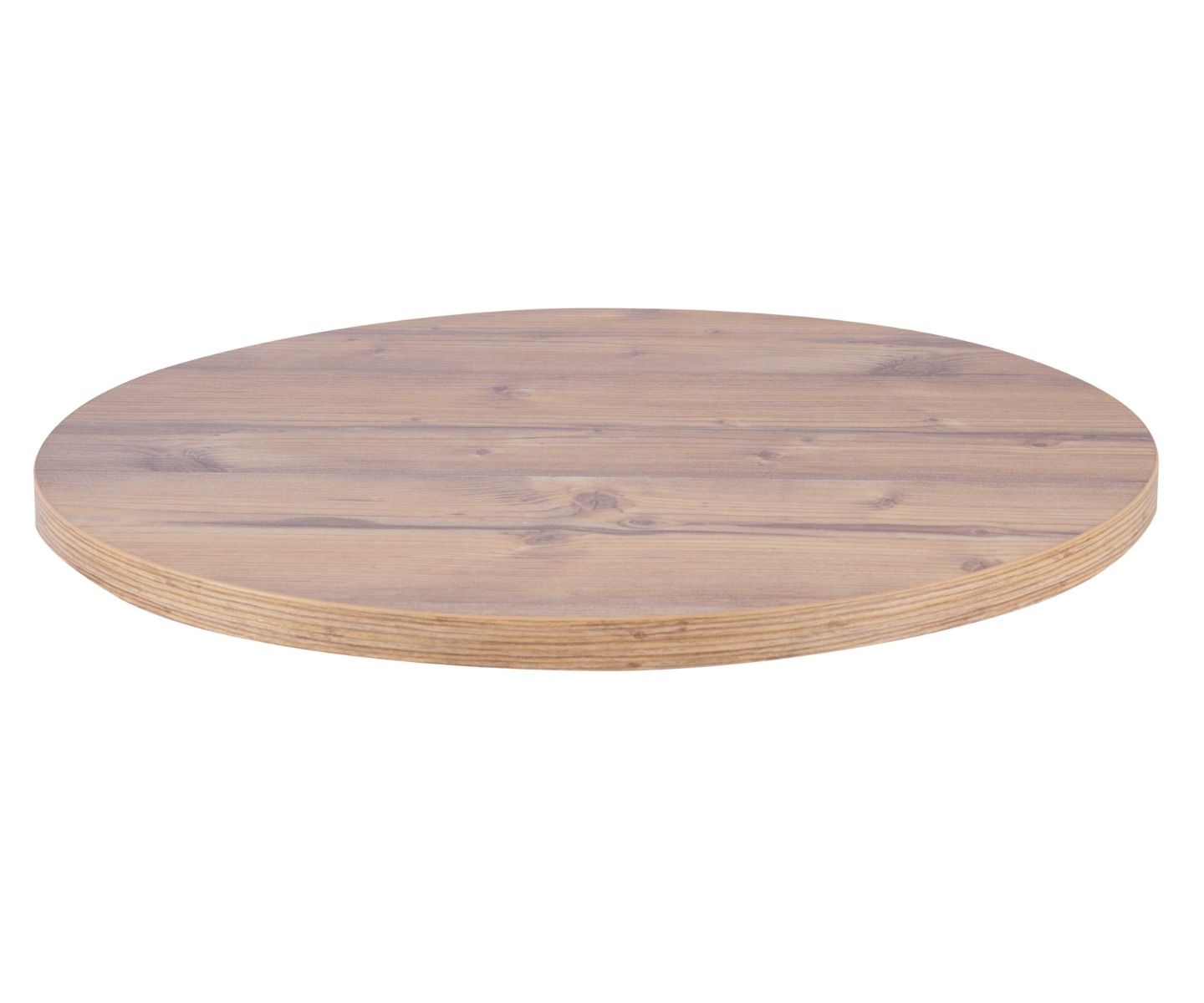 Black Pietra - Gold edge Laminate Restaurant Table Top - 25mm