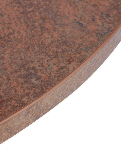 Bronze effect Laminate Restaurant Table Top - 25mm